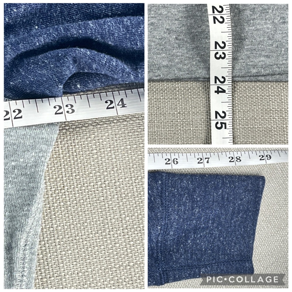 Nike Dallas Cowboys Sweatshirt Womens L Gray Blue Raglan NFL Pullover 574526 - Picture 7 of 7